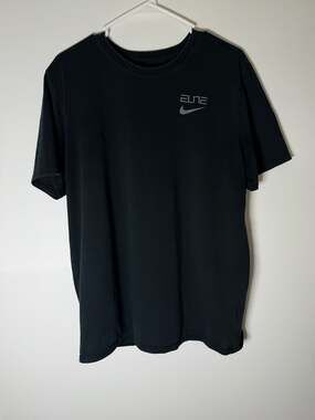 Nike Elite T-Shirt Black Size Large Athletic Wear